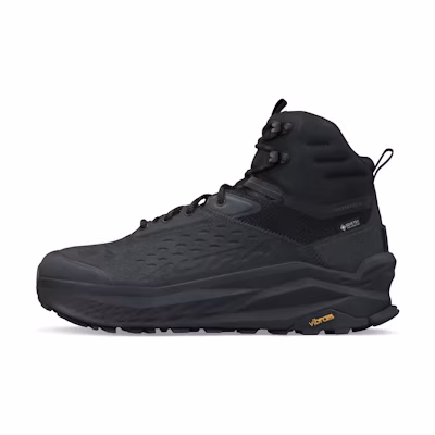 Altra Olympus 6 Black Mid Hiking Shoes - CMFTable & Durable