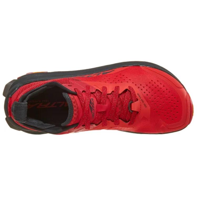 Shop Altra Olympus 6 Rouge/Noir Chaussures Trail Running - Adhérentes & Durables AL0A85NJ-660