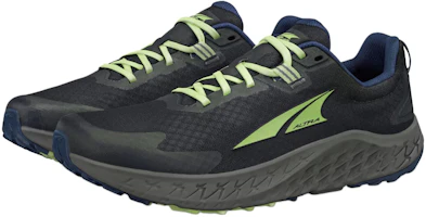 Lookbook Altra Outroad 3 黑綠越野跑鞋 - 舒適耐用跑步鞋 AL0A85NR-043