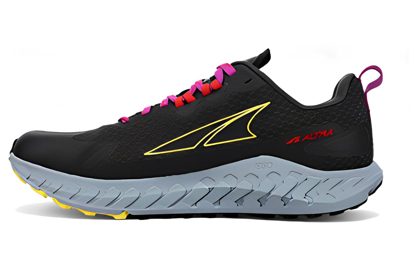 Altra OUTROAD Black/Orange Cushioned Trail Running Shoes AL0A54718001