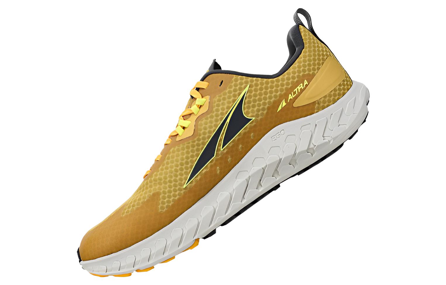 Lookbook Altra Outroad Rutschfeste Langlebige Laufschuhe Grau/Gelb Low-top AL0A7R6N270
