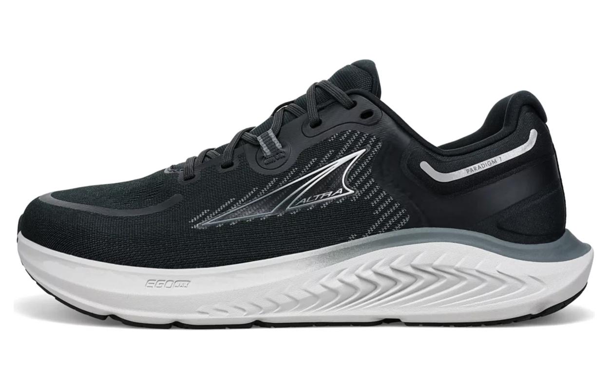 Altra Paradigm 7 Running Shoes Black White - Cushioned & Slip-Resistant AL0A82C5000