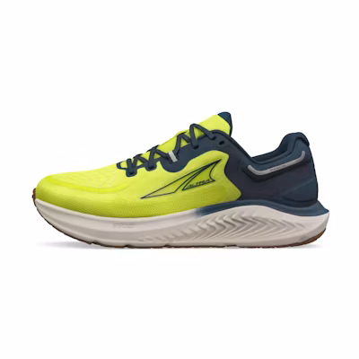 Altra Paradigm 7 Running Shoes Green/Grey/Blue - CMFT & Traction