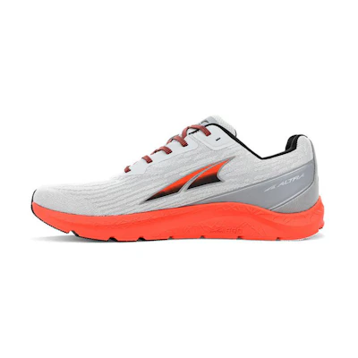Altra Rivera 1 Grey Orange Low-Top Running Shoes with Cushioning