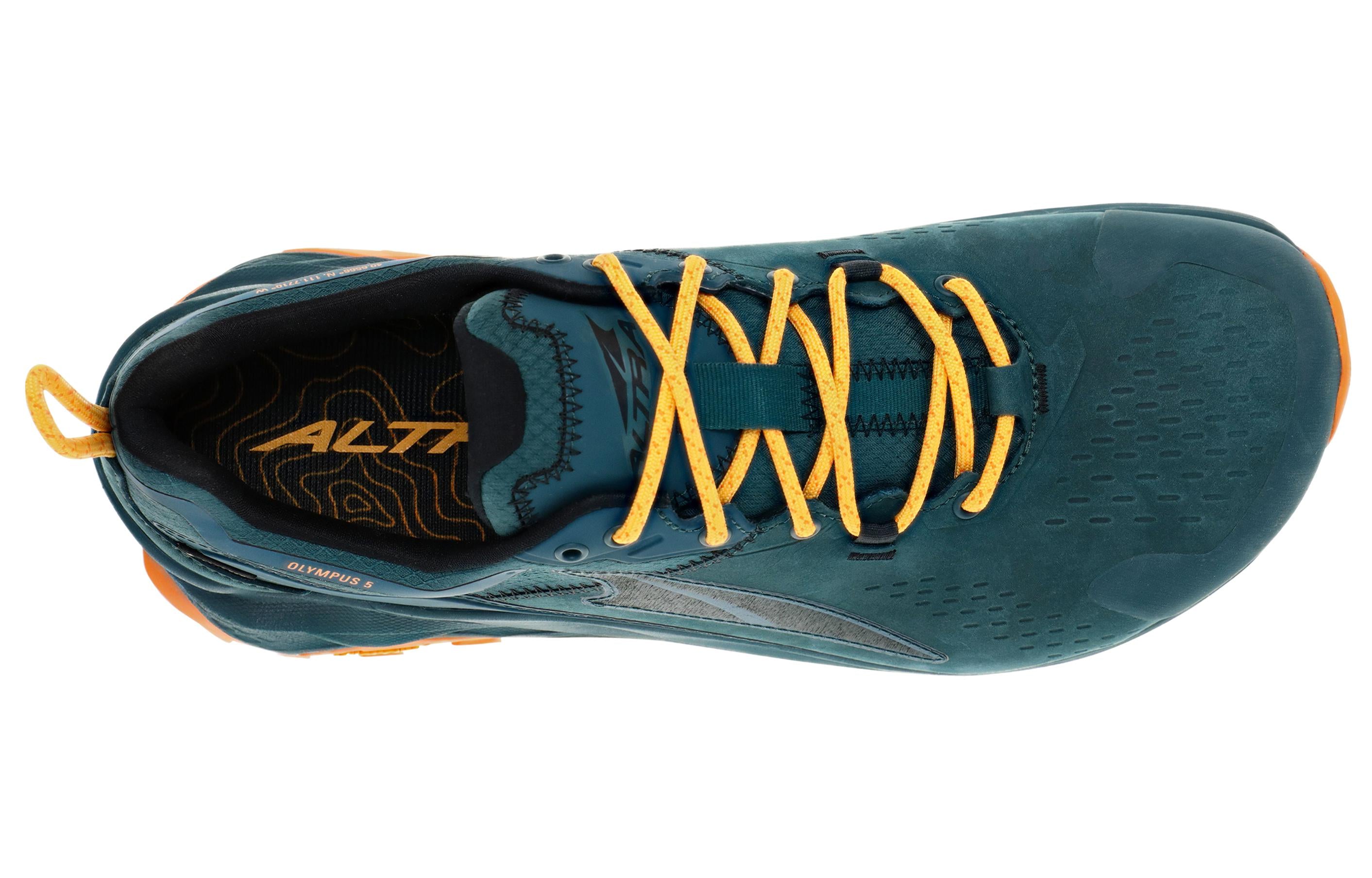 Lookbook Altra Running Olympus 5 ''Azul Profundo Naranja'' AL0A7R6R302