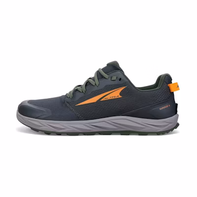 Altra Superior 6 Black Grey Lightweight Trail Running Shoes