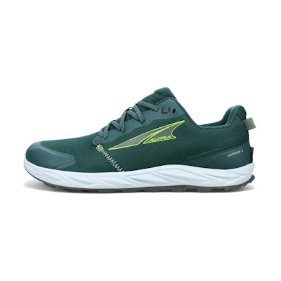 Altra Superior 6 Running Shoes Green/White - Cushioned, Anti-Slip, Durable