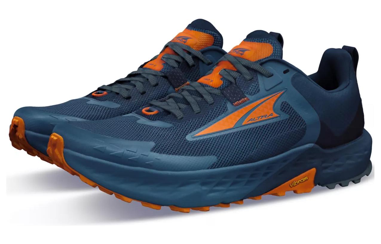 Lookbook アルトラ ブルー オレンジ 軽量 クッション ランニング シューズ AL0A85PE480