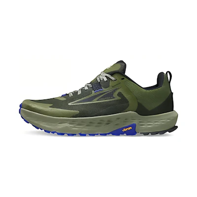 Altra Timp 5 Green Blue Low-Top Trail Running Shoes