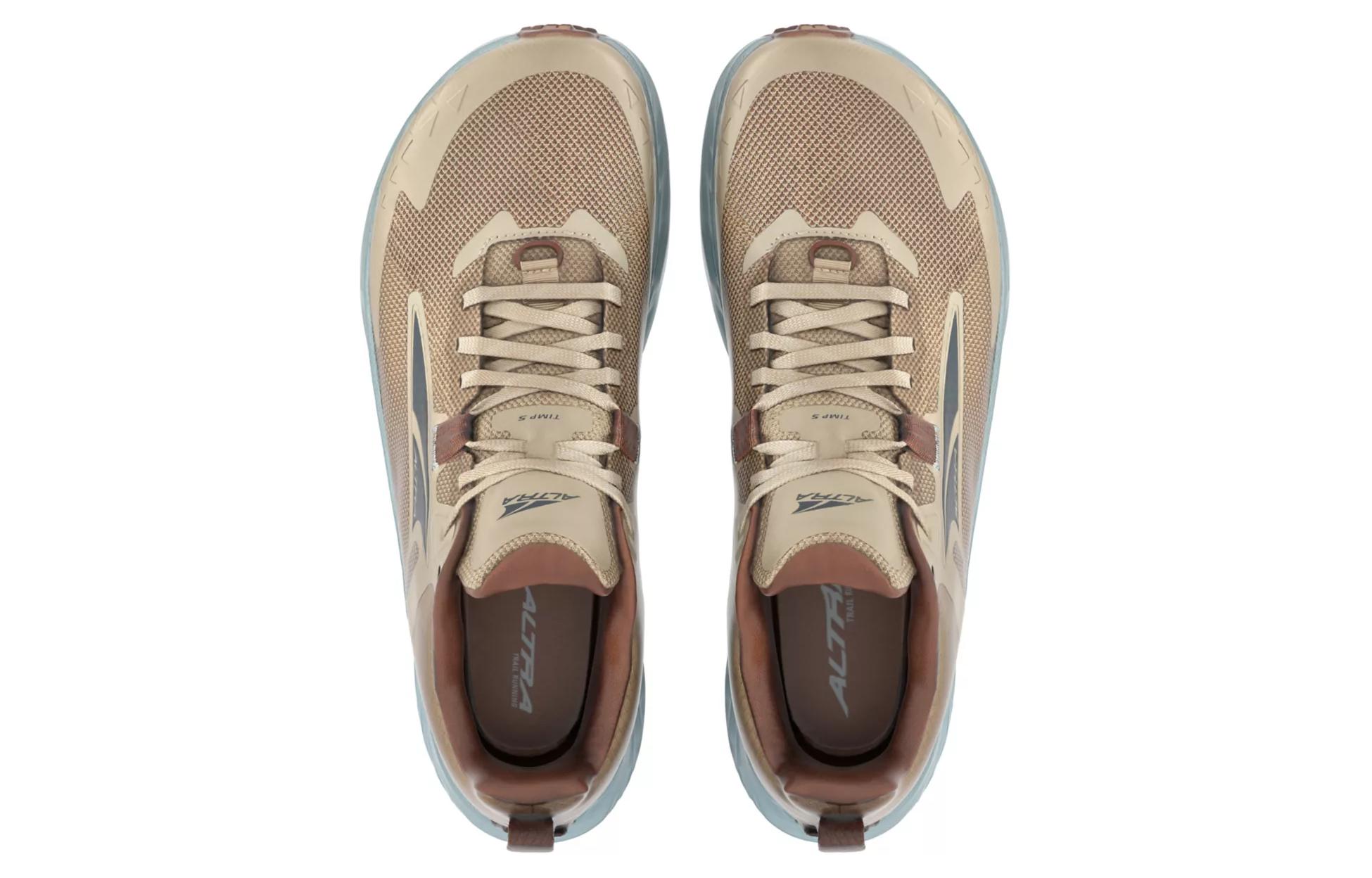 Shop Altra Timp 5 Chaussures Running Marron Gris - Amorties Antidérapantes Durables AL0A85PE991
