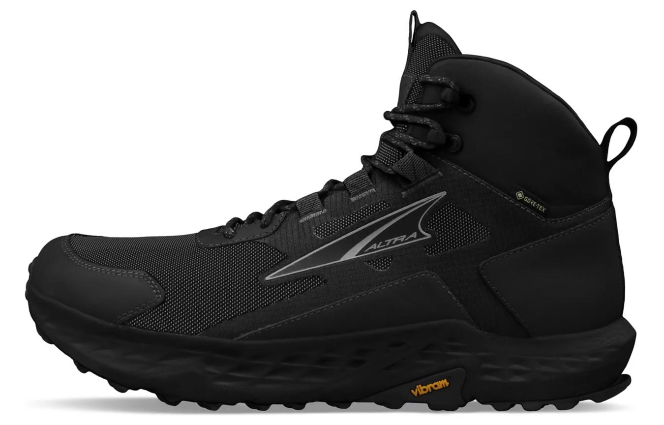 Altra Timp Hiker GTX Durable Black Outdoor Short Boots. AL0A85P7000