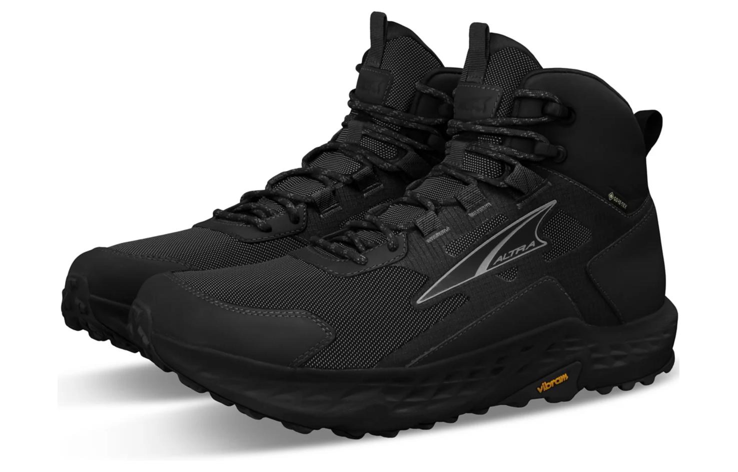 Lookbook Altra Timp Hiker GTX Zwarte Outdoor Wandelschoenen Kort. AL0A85P7000