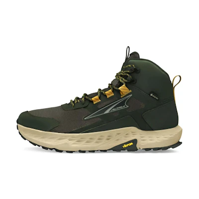 Altra Timp Hiker GTX Outdoor Hiking Boots Sand Green Durable Cushioning