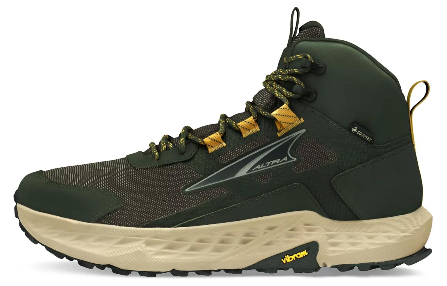 Altra Timp Hiker GTX Outdoor Hiking Boots Sand Green Durable Cushioning AL0A85P7315