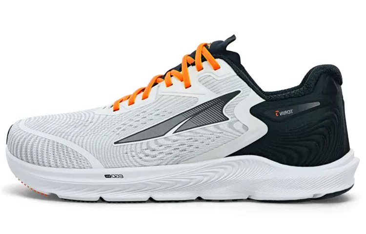 Altra Torin 5 White Orange Athletic Running Shoes AL0A547F108