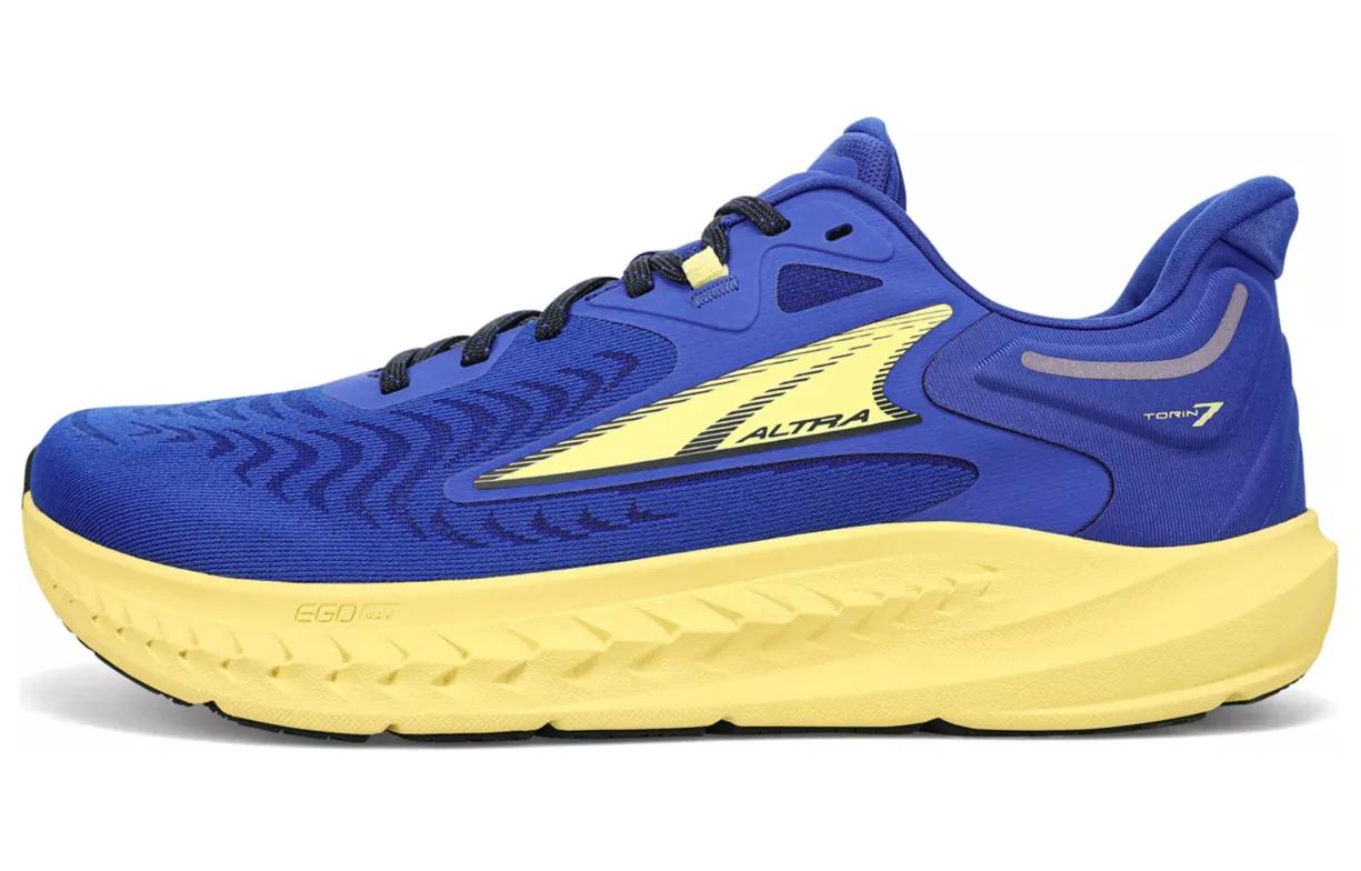Altra Torin 7 Low-Top Running Shoes Cushioned Blue/Yellow AL0A82C4470