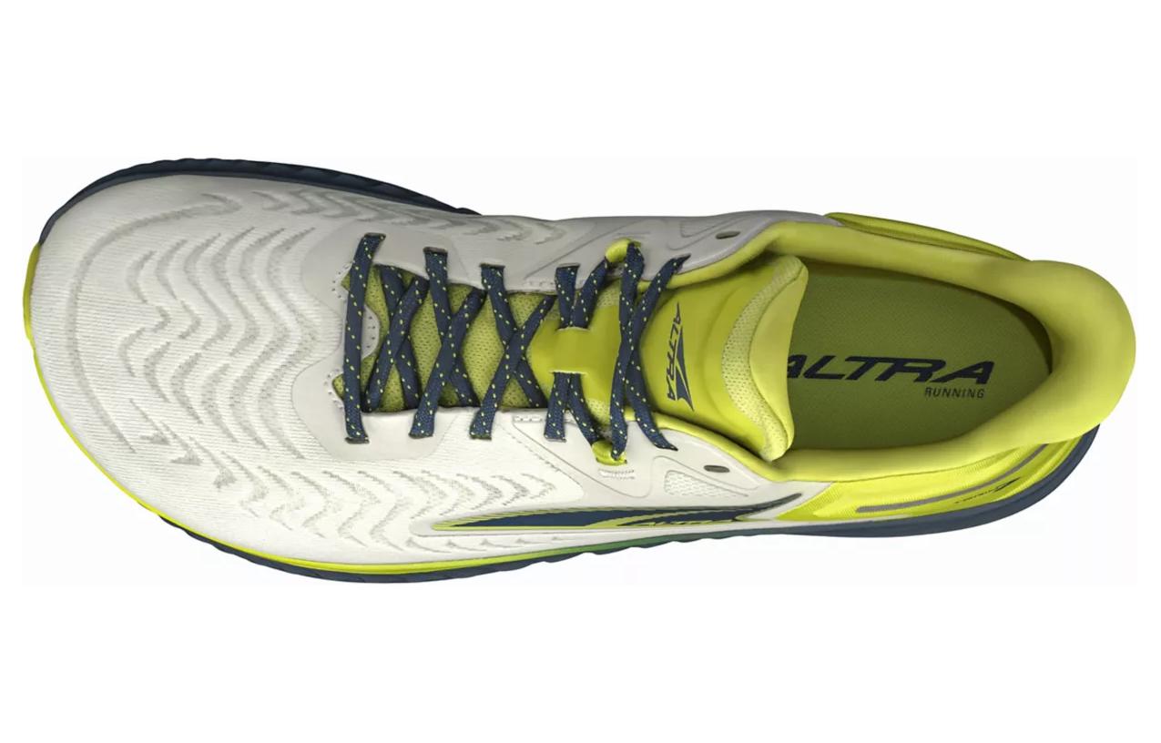 Shop Altra Torin 7 Hardloopschoenen Wit/Zwart/Groen - Gevoerd, Anti-Slip. AL0A82C4340