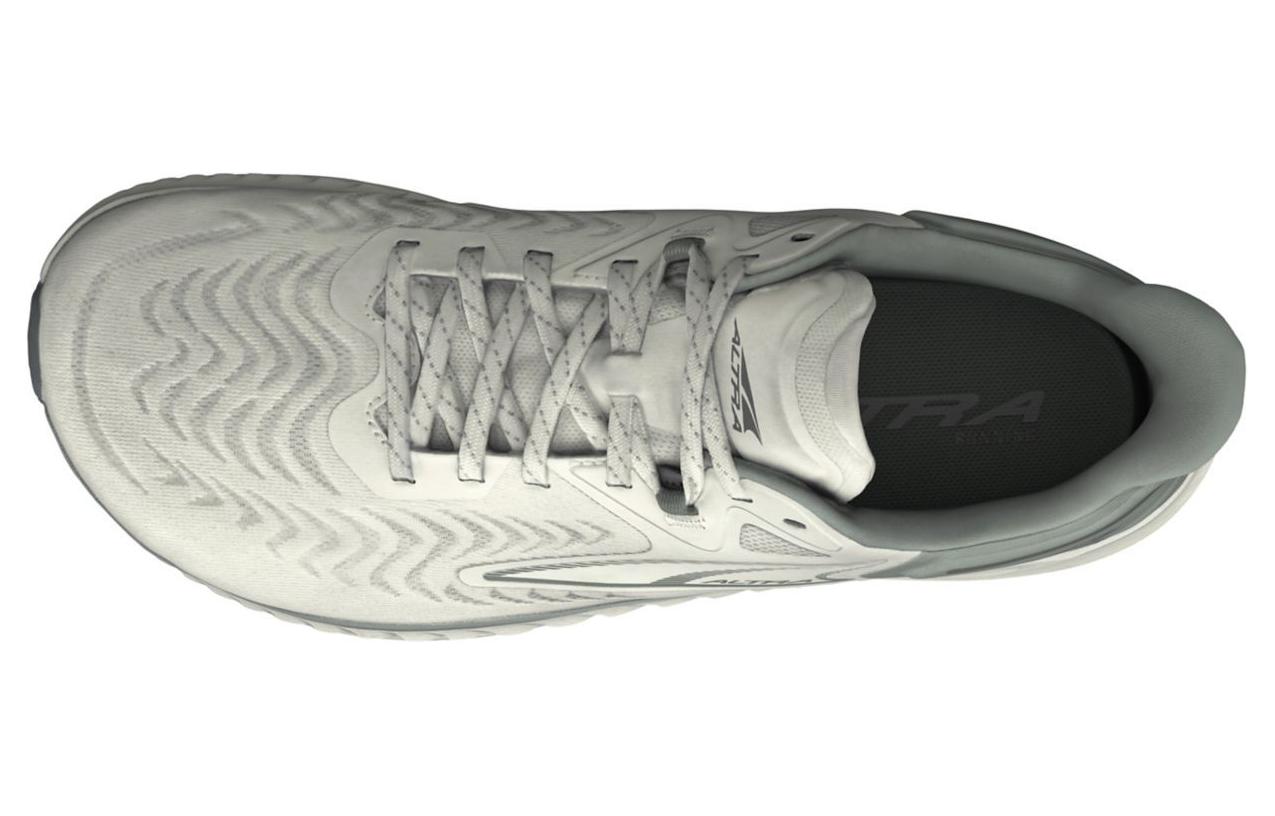 Shop Altra Torin 7 白灰色舒适缓震跑鞋 AL0A82C4110