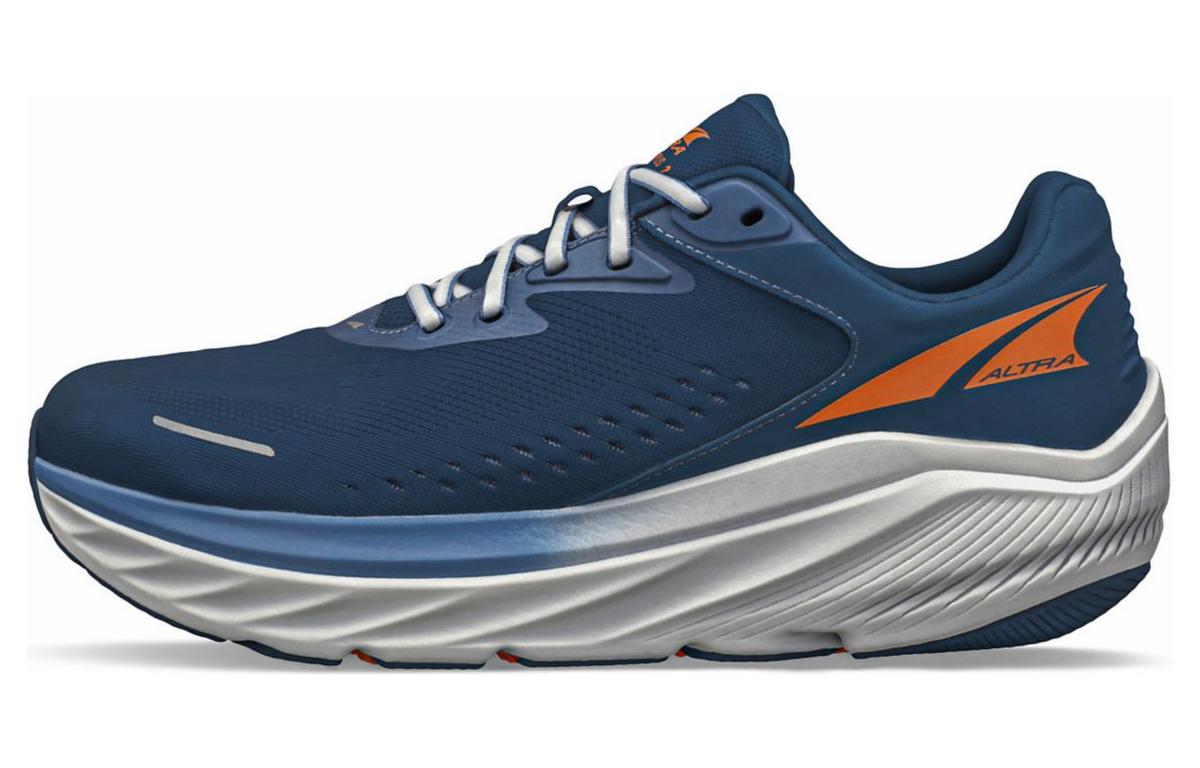 Altra Via Olympus 2 Cushioned Running Shoes Blue/Orange/White AL0A85NA445