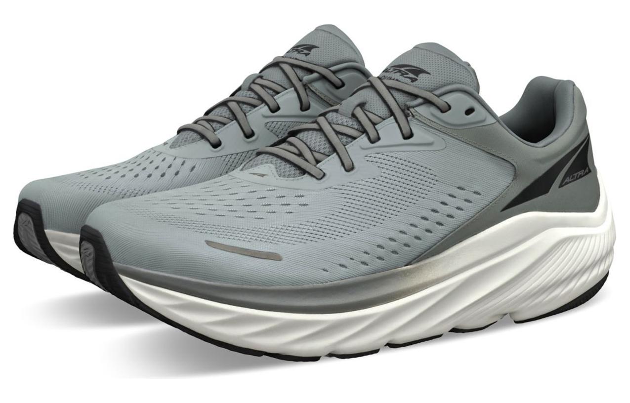 Lookbook Altra Via Olympus 2 Laufschuhe Grau Weiß Gepolstert Rutschfest Strapazierfähig AL0A85NA220