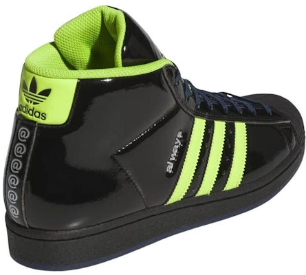Always Do What You Should Do x adidas Pro Model ADV 'Black Semi Solar Slime' JP7637 Shop Always Do What You Should Do x adidas Pro Model ADV 'Black Semi Solar Slime' JP7637
