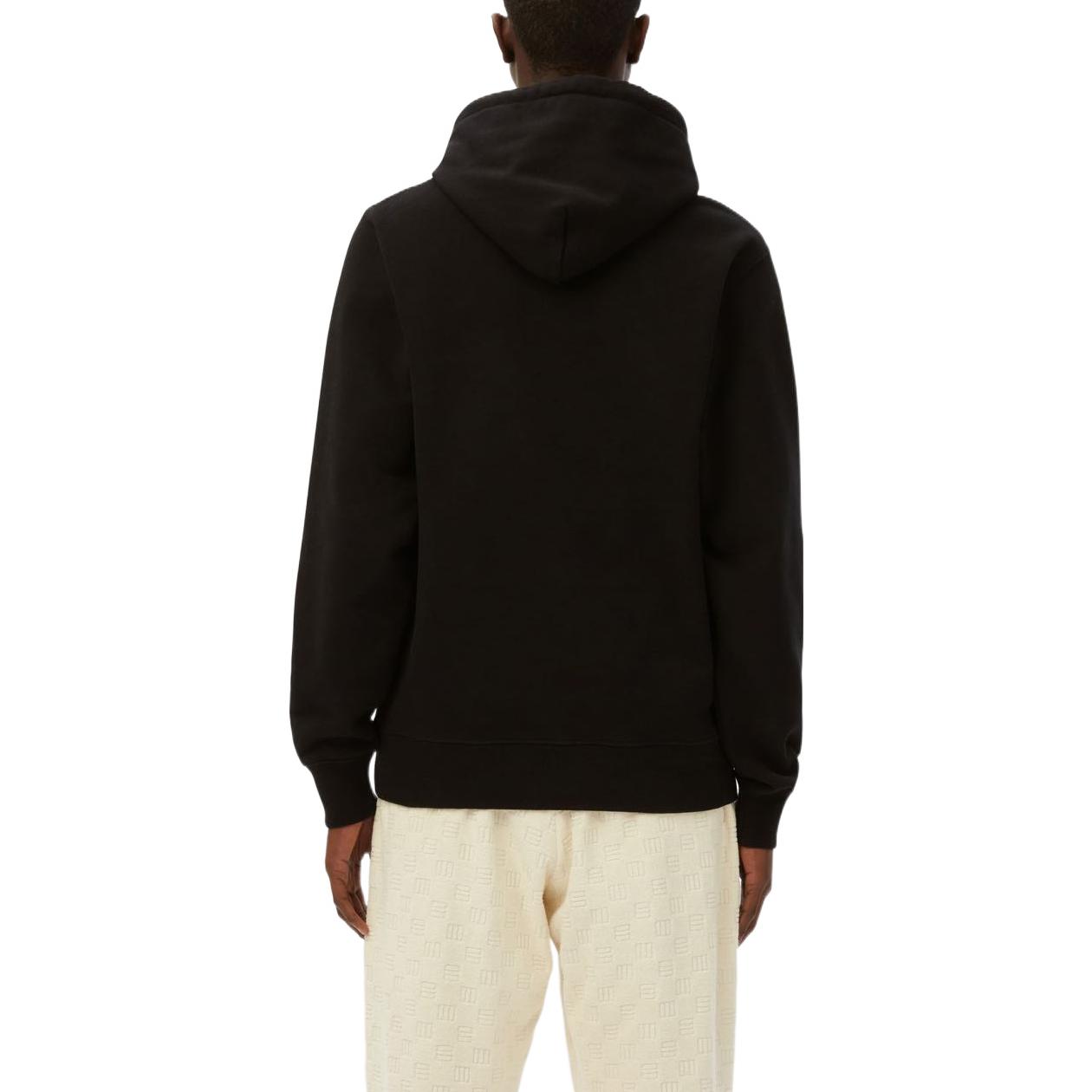 Purchase AMBUSH Sudadera Negra con Diseño de Logotipo de Letras. BMBB012S22FLE0011002