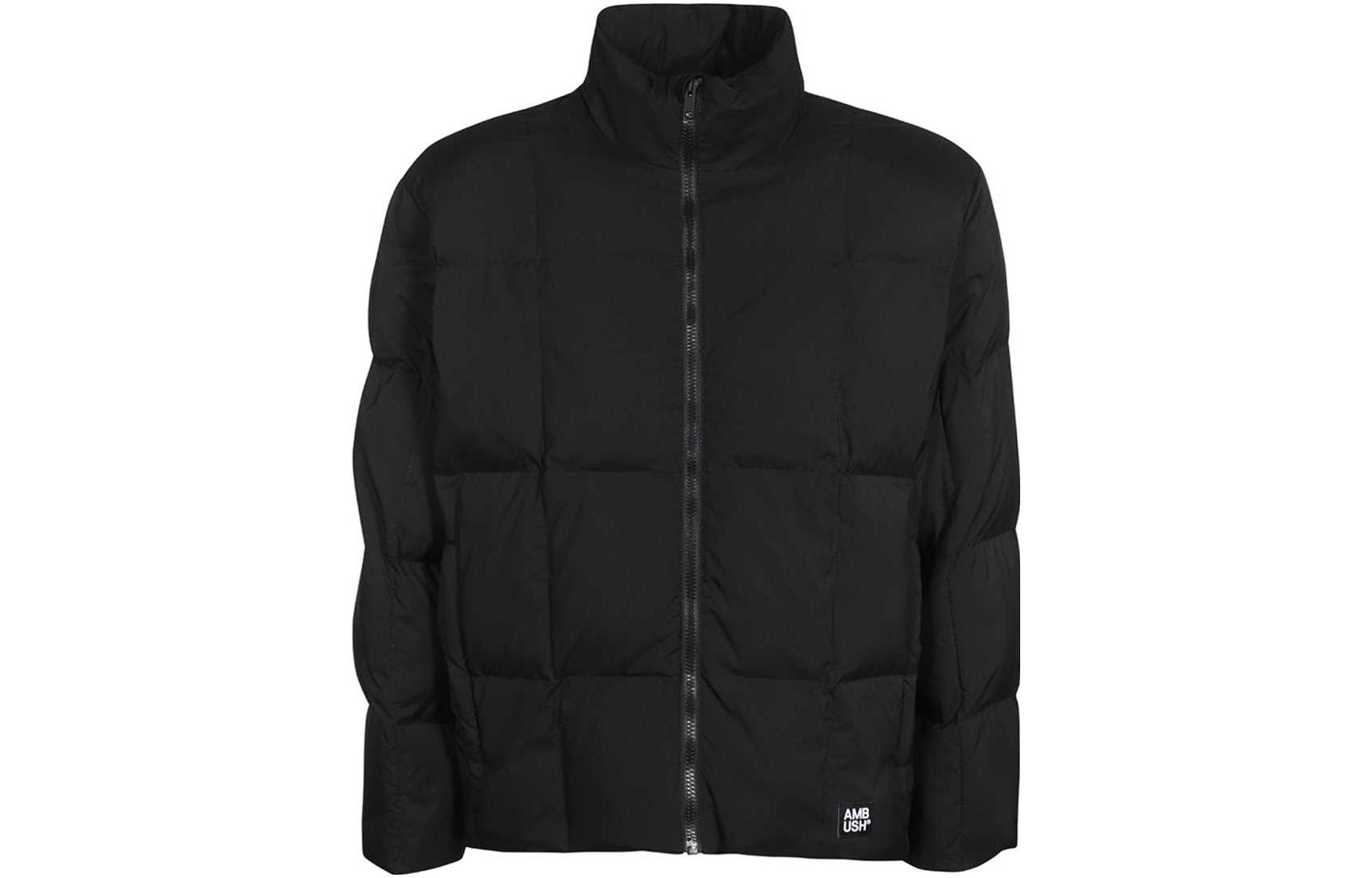 AMBUSH  Quilted Zip Jacket Black BMED018F23FAB0011000