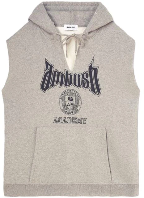 ambush-academy-hoodie-vest-letter-print-sleeveless-unisex-hoodie-grey-bmbb-031-f23-fle-0010546