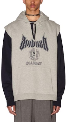 アンブッシュ アカデミー フーディーベスト レタープリント ノースリーブ グレー ユニセックス BMBB031F23FLE0010546 Lookbook アンブッシュ アカデミー フーディーベスト レタープリント ノースリーブ グレー ユニセックス BMBB031F23FLE0010546