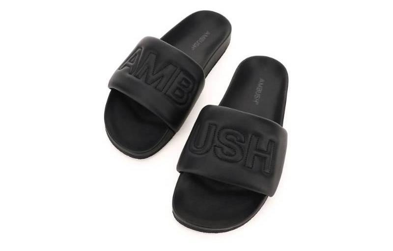 AMBUSH Balenciaga Slide 'Black' 圖 5