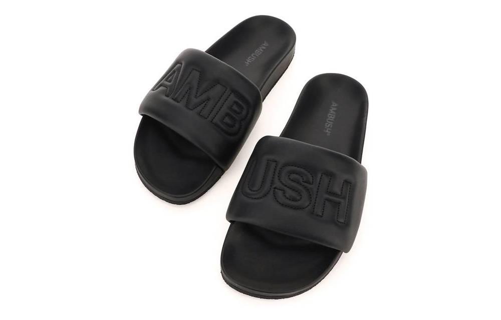 AMBUSH Balenciaga Slide 'Black' 圖 8
