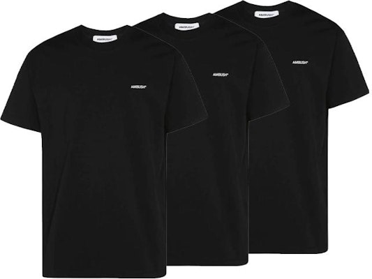 AMBUSH Basic Logo Print Crewneck T-Shirt Black BMAA060F22JER0011002 Buy AMBUSH Basic Logo Print Crewneck T-Shirt Black BMAA060F22JER0011002