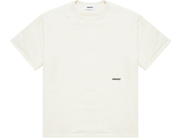 ambush-beige-cotton-crewneck-logo-t-shirt-with-half-sleeves-bmaa-013-f21-jer-0020404