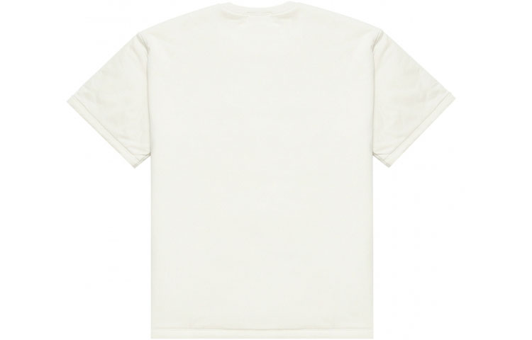 Lookbook AMBUSH 米色棉质短袖圆领标志T恤。 BMAA013F21JER0020404