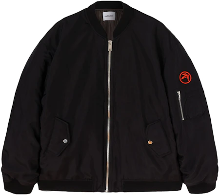 Ambush Black Long-Sleeve Jacket with Zipper and Stand Collar BMEH010F23FAB0011000 Buy Ambush Black Long-Sleeve Jacket with Zipper and Stand Collar BMEH010F23FAB0011000
