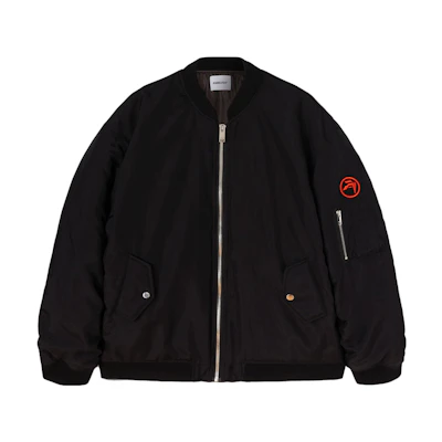 Ambush Black Long-Sleeve Jacket with Zipper and Stand Collar BMEH010F23FAB0011000