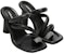 AMBUSH Black Sandals 'JW_219578283255300193,69' BWIH008S23LEA0021072