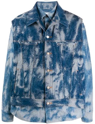 AMBUSH Chaqueta Vaquera Unisex Azul Lavado Tie-Dye en Capas BMYE002F20DEN00247004700 Order AMBUSH Chaqueta Vaquera Unisex Azul Lavado Tie-Dye en Capas BMYE002F20DEN00247004700