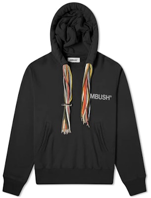 AMBUSH Hoodie Unisex Hitam Tali Kepang (Koleksi Musim Luruh) 12111845 Buy AMBUSH Hoodie Unisex Hitam Tali Kepang (Koleksi Musim Luruh) 12111845