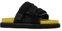 Lookbook アンブッシュ バーバリー パッド サンダル「ブラックイエロー」BMIH001S23MAT0011018 BMIH001S23MAT0011018