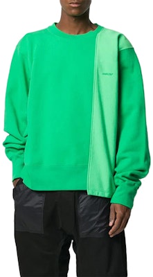 AMBUSH Hoodie Colorblock Asimetris Hijau 15380094 Shop AMBUSH Hoodie Colorblock Asimetris Hijau 15380094