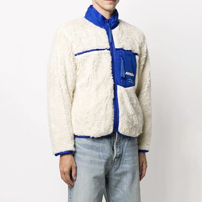 AMBUSH Jaket Fleece Colorblock Zip Unisex 12112360 Cheap AMBUSH Jaket Fleece Colorblock Zip Unisex 12112360