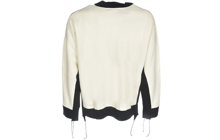 Lookbook AMBUSH 對比字母白色圓領衛衣 BMBA002-F20FLE001-0210