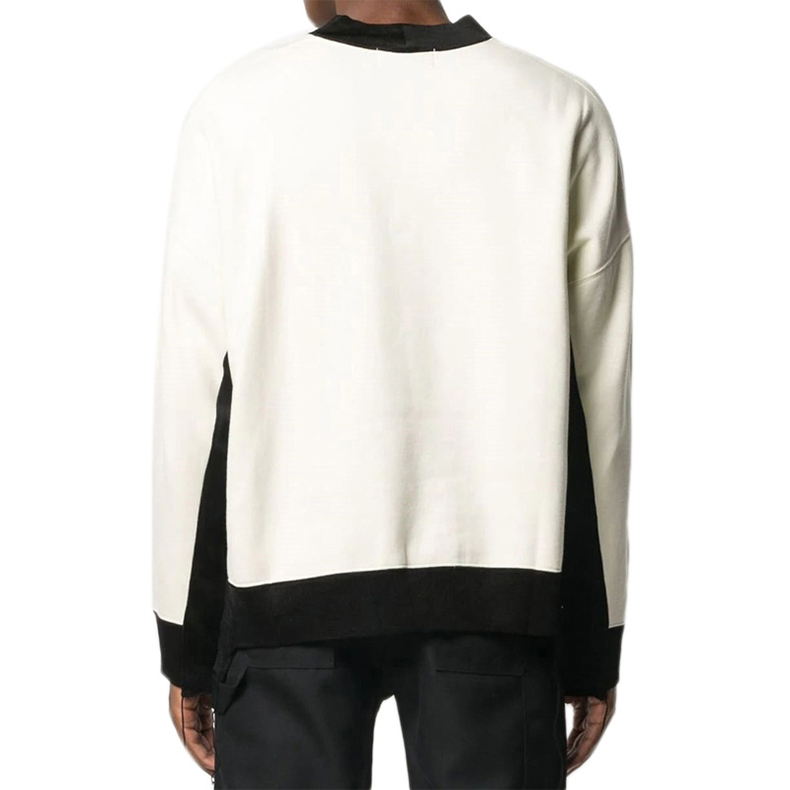 Purchase AMBUSH 對比字母白色圓領衛衣 BMBA002-F20FLE001-0210