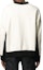 Purchase AMBUSH コントラスト レター クルーネック スウェットシャツ ホワイト BMBA002-F20FLE001-0210