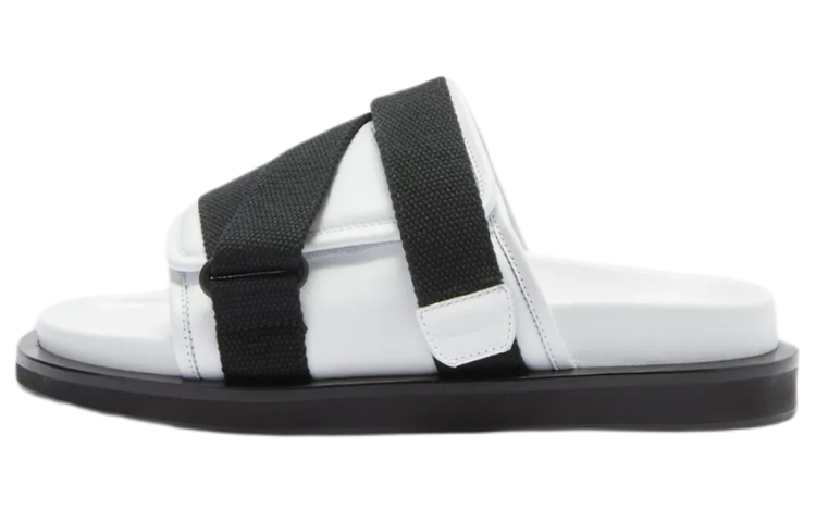 AMBUSH Cushion Slide 'Black White' BMIH001S22LEA0010110
