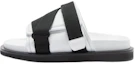 Buy AMBUSH Sandalia Cushion 'Negro Blanco' BMIH001S22LEA0010110