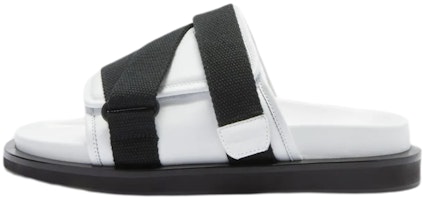 AMBUSH Cushion Slide 'Black White' BMIH001S22LEA0010110 AMBUSH Cushion Slide 'Black White' BMIH001S22LEA0010110