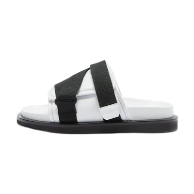 AMBUSH Cushion Slide 'Black White'