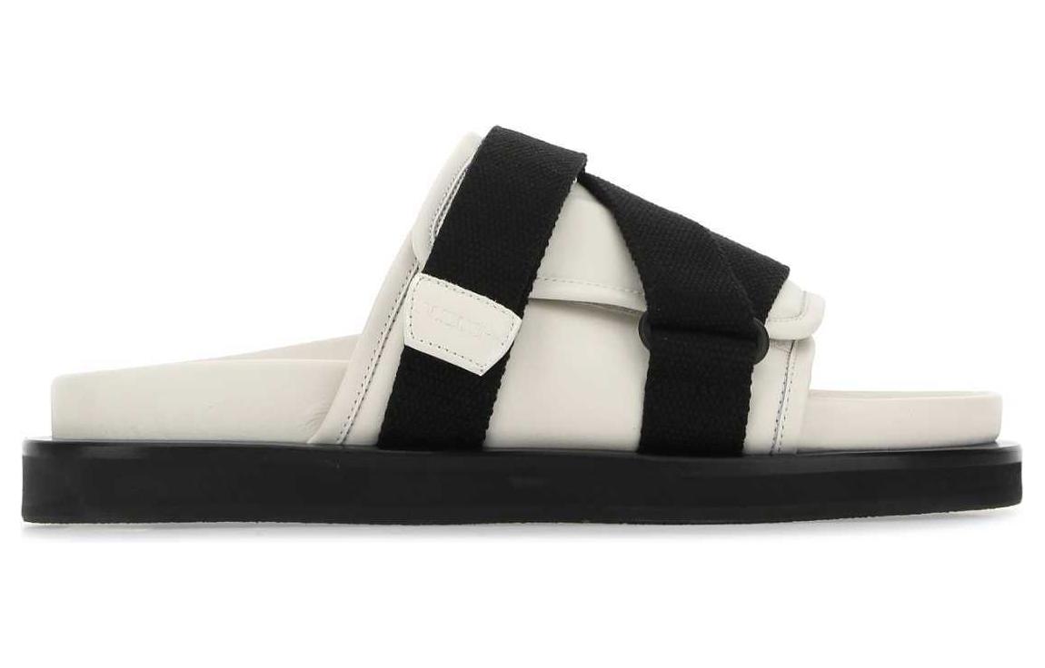 Order AMBUSH Sandalia Cushion 'Negro Blanco' BMIH001S22LEA0010110